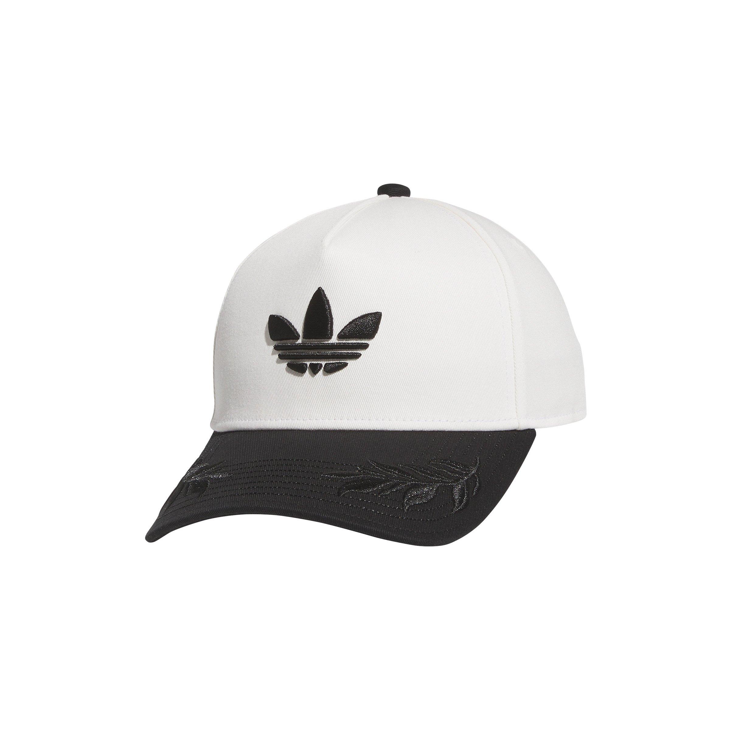 adidas Men's Ace Trefoil Snapback Hat - Black - BLACK